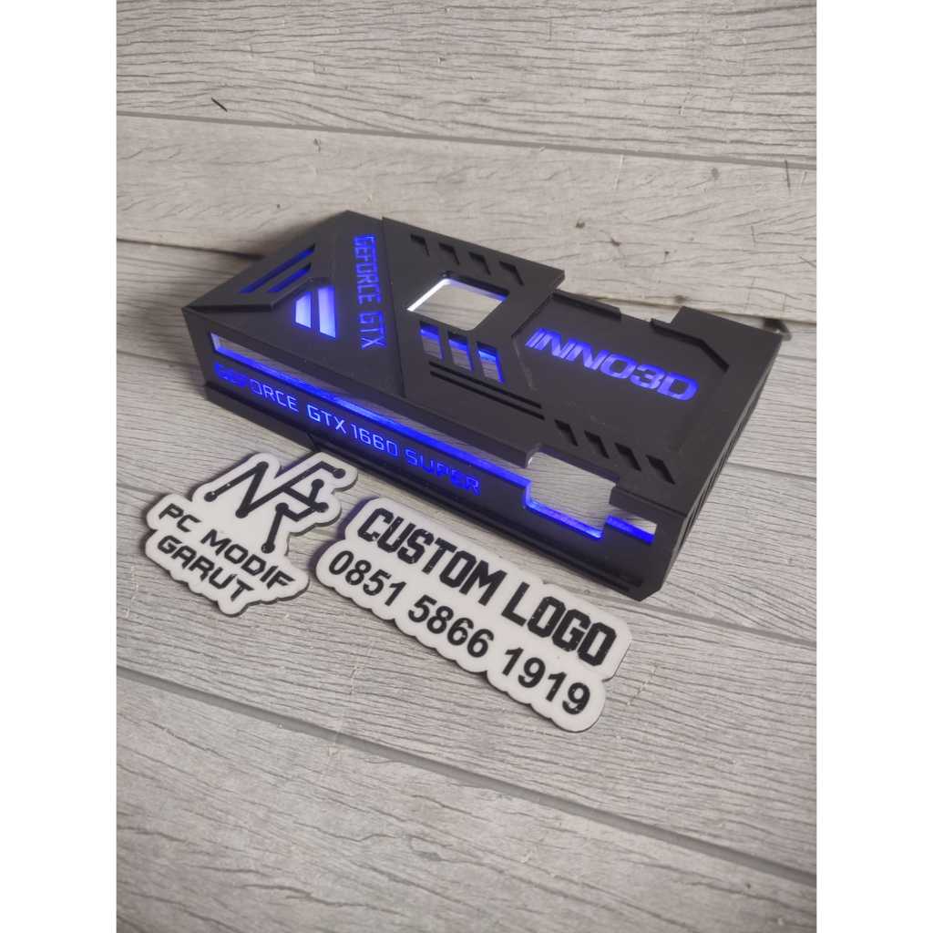 custom akrilik pc gaming plat rgb