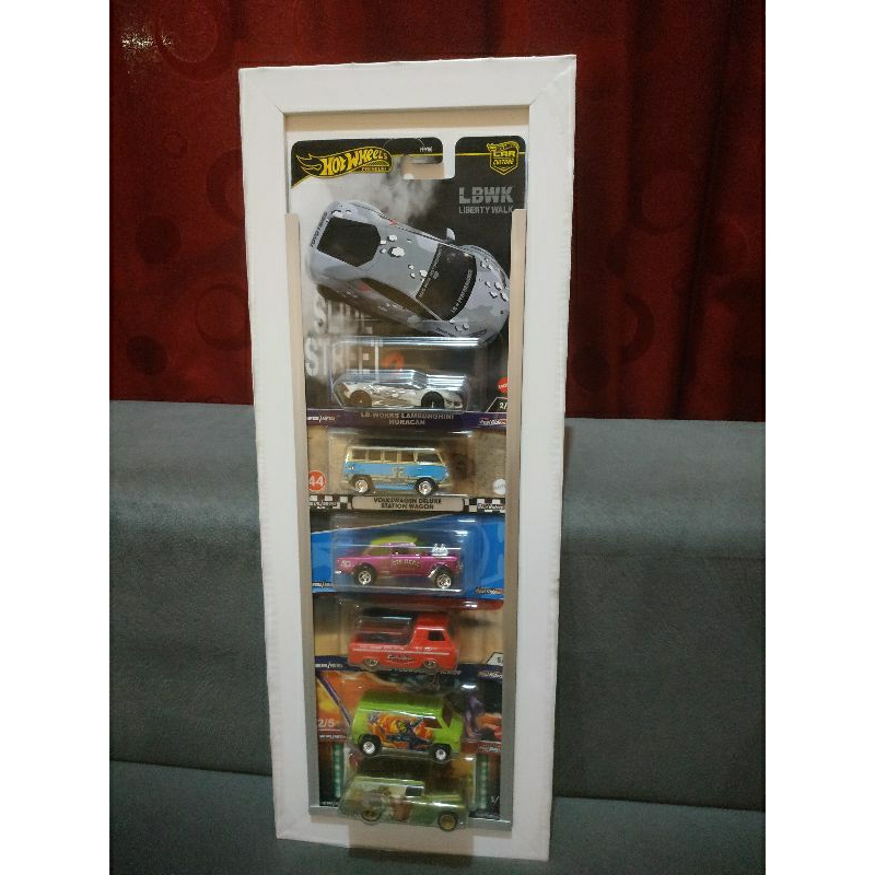 RAK HOTWHEELS BLISTER PREMIUM ISI 6 PCS HOTWHEELS PREMIUM BISA D GANTUNG DI DINDING