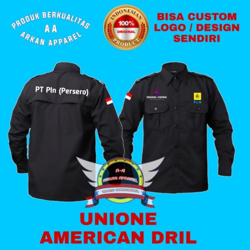 kemeja pdh PT.PLN (persero)
