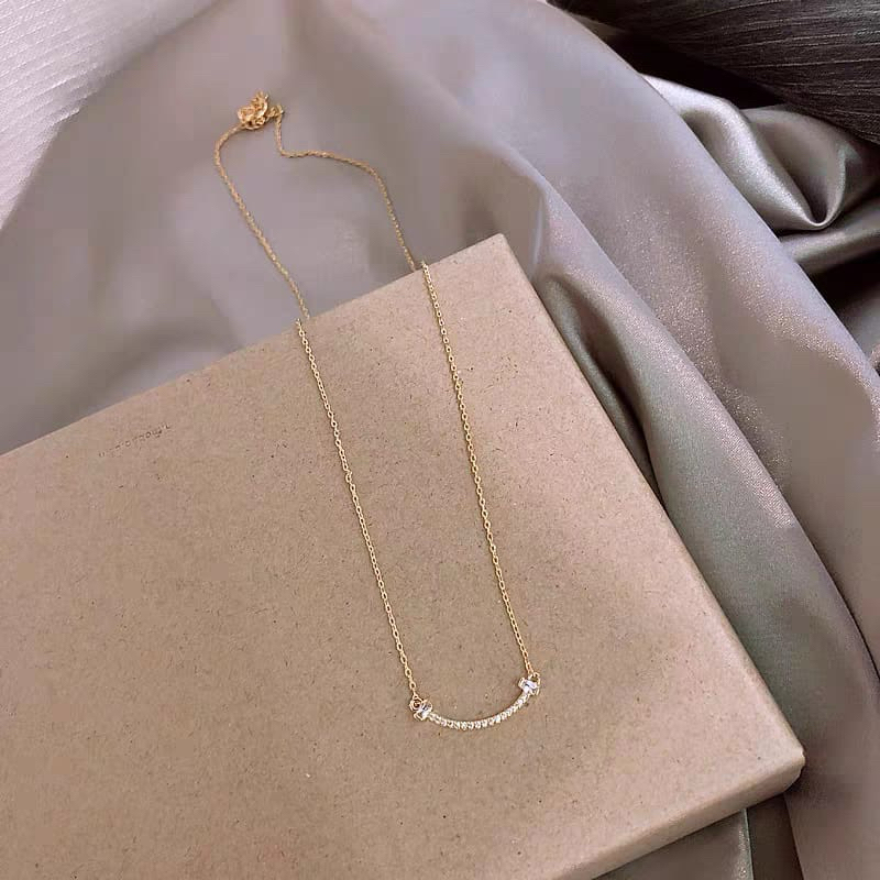 Best Sellert Kalung Titanium Model Fuji Kalung Titanium Wanita Terbaru Kalung Titanium Model Korea K