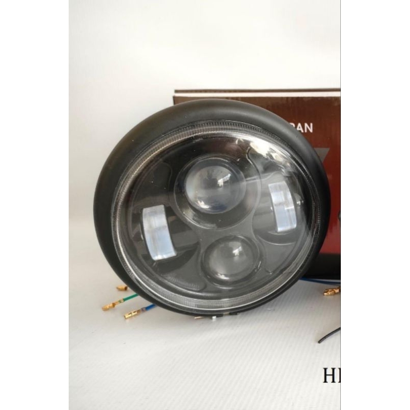 lampu depan daymaker 4 led lampu pesek daymaker 4 led