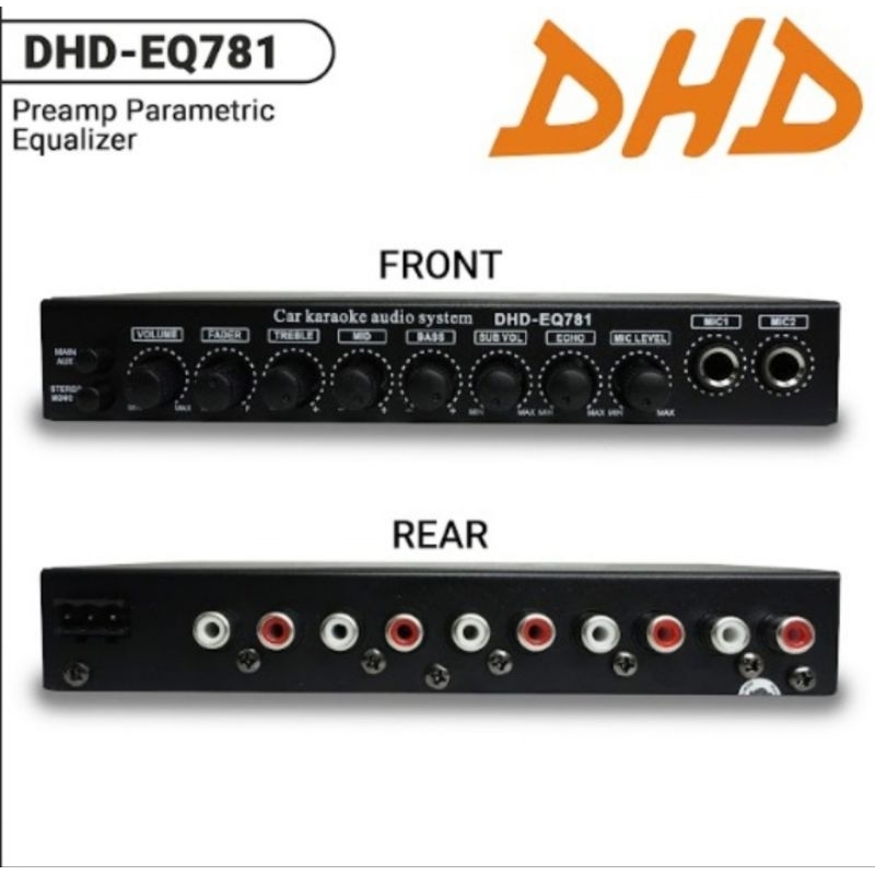 Parametrik Audio Merk Dhd EQ781
