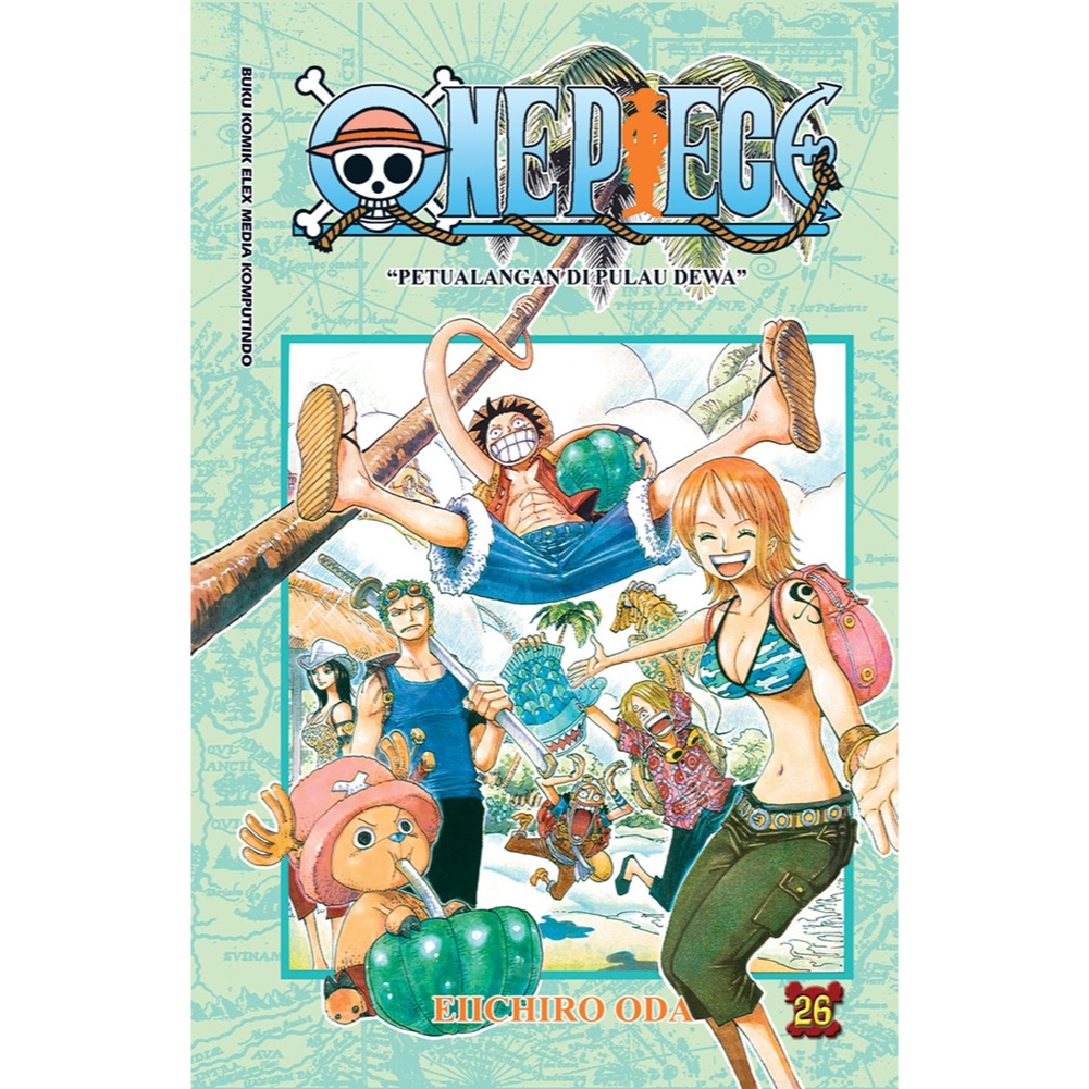 Komik One Piece Vol. 1/2/3/4/5/6/7/8/9/10/11/12/13/14/15/16/17/18/19/20/21/22/23 /24/25/26/27 (EDISI
