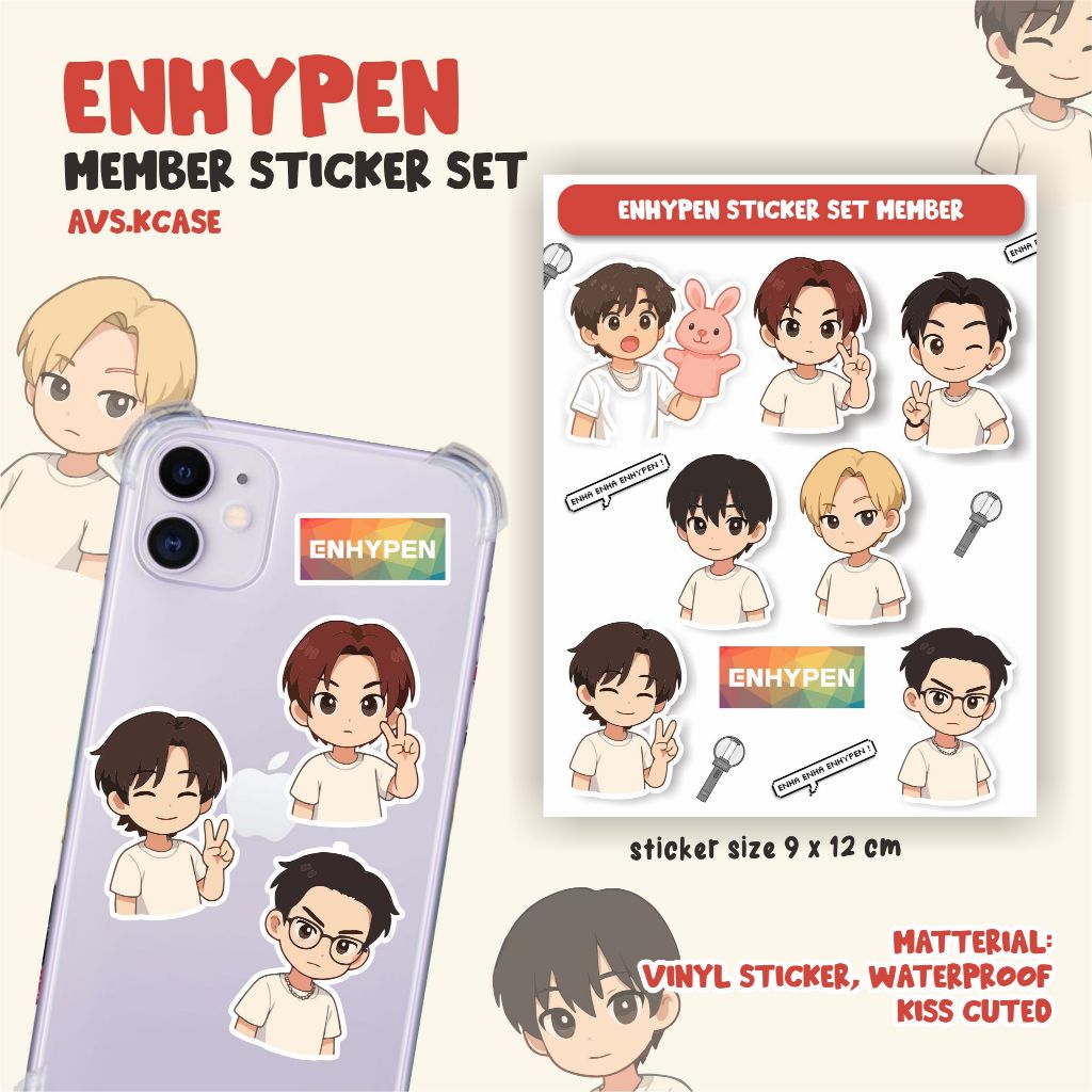 

ENHYPEN MEMBER STIKER SET