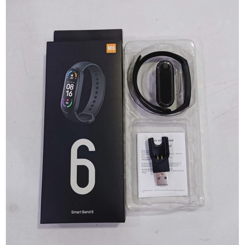 SMARTWATCH M6 BRACELET SMARTBAND WATERPROOF