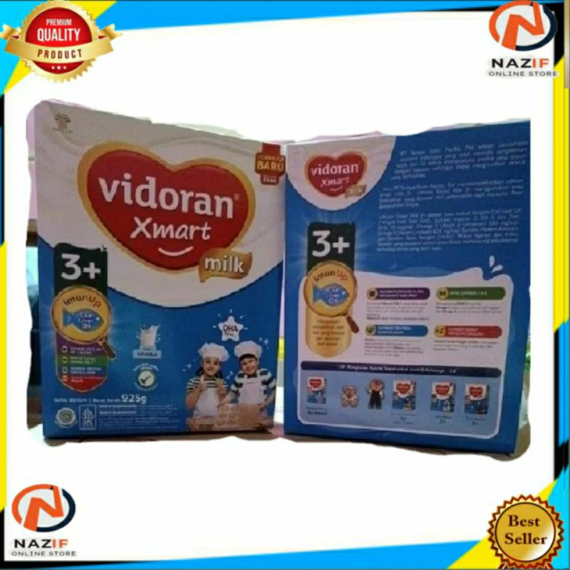 

Susu Vidoran 3+ Vanila 925gr.