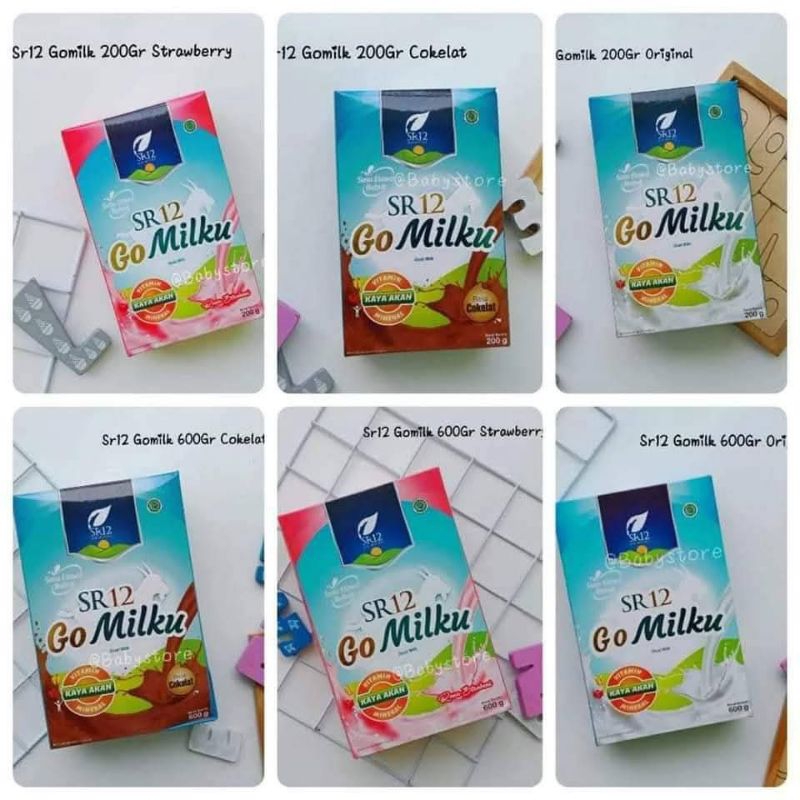 

Gomilku SR12 Susu Kambing Etawa 600g