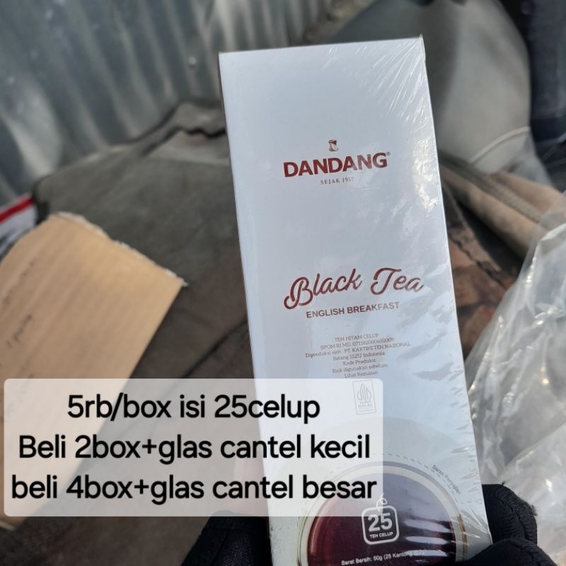 

Jasmine black Tea isi 25celup