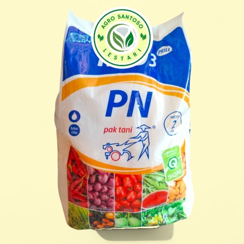 Saprotan PN Prill Pak Tani 2kg-Pupuk KNO3 Putih Rekomendasi Dengan MKP