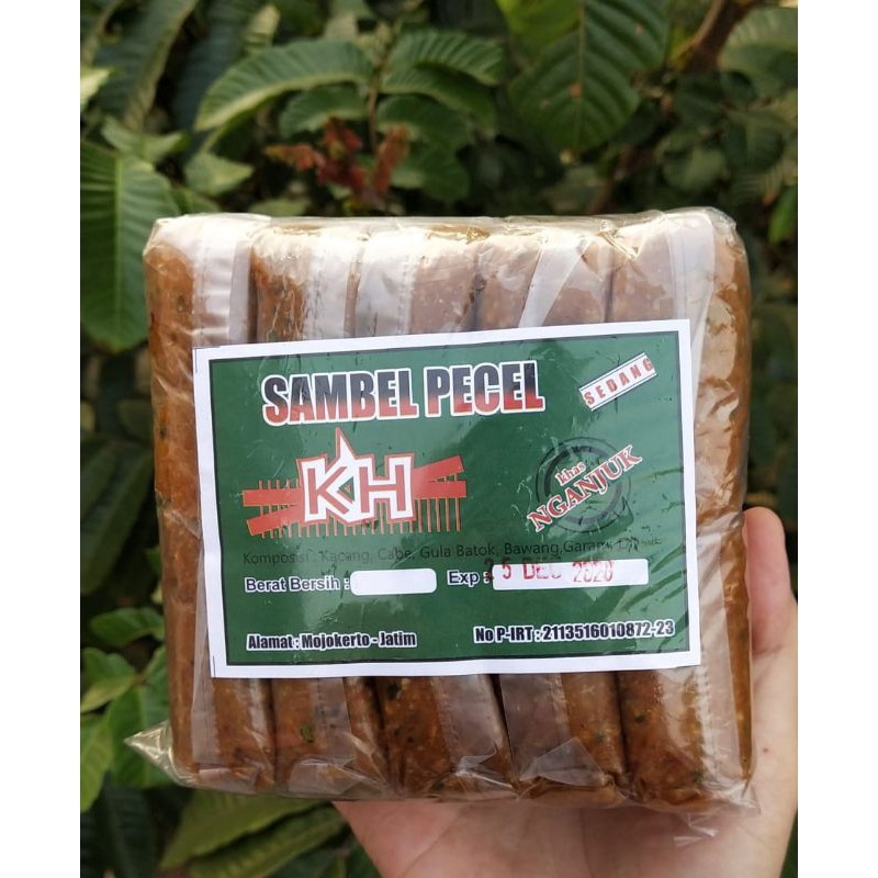 

Bumbu Pecel Khas Nganjuk Kemasan (60gr) 1 pack isi 10 pcs