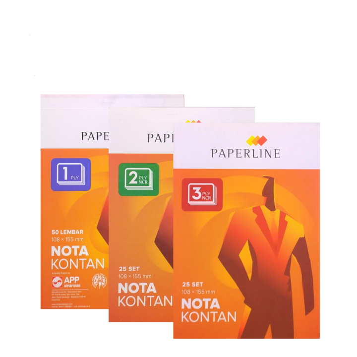 

Buku Nota Kontan NCR Besar Paperline 1/2/3 Rangkap