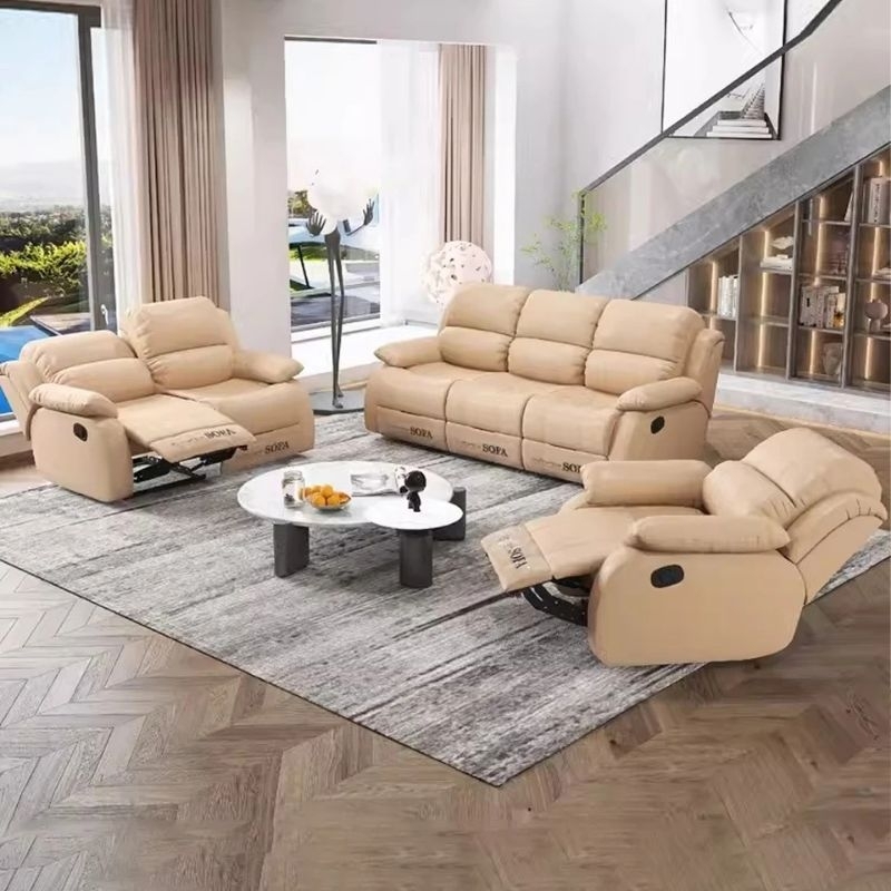 sofa Recliner rc kulit kursi elektric 321 seater
