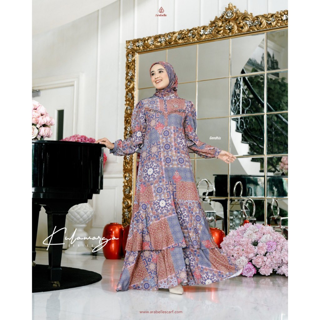 GAMIS TERBARU // KULAWARGA DRESS ARABELLE TERBARU // GAMIS ARABELLE TERBARU // ARABELLE // gamis ter