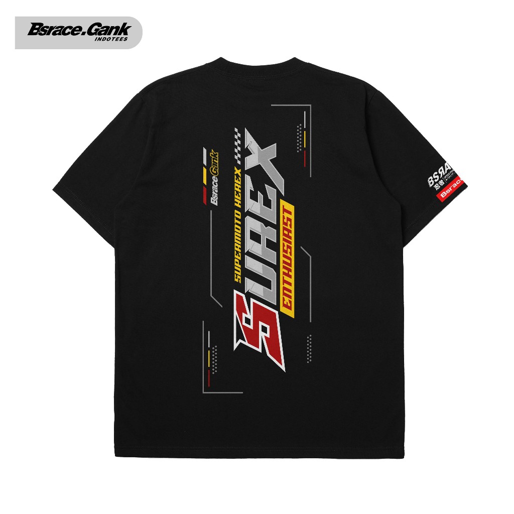 Kaos Surex Supermoto Herex Crf Klx Dtracker Baju Racing Supermoto COD - Bisa  Bayar Di Tempat
