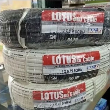 Kabel Lotus 2x0,75 NYMHY Murah SNI