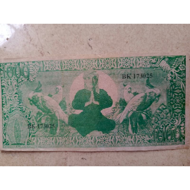 uang kuno 1000