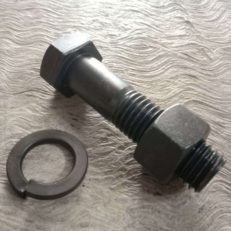 BAUT ¾ X 3 INCH BOLT BAUT 28 TRAKTOR ¾X3 ONDERDIL SPAREPART KOMPONEN MESIN TRAKTOR, MENJUAL SUKU CAD