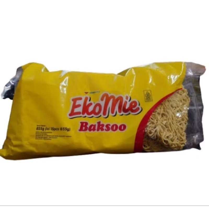 

(825 gr isi 15 keping) Eko Mie Bakso