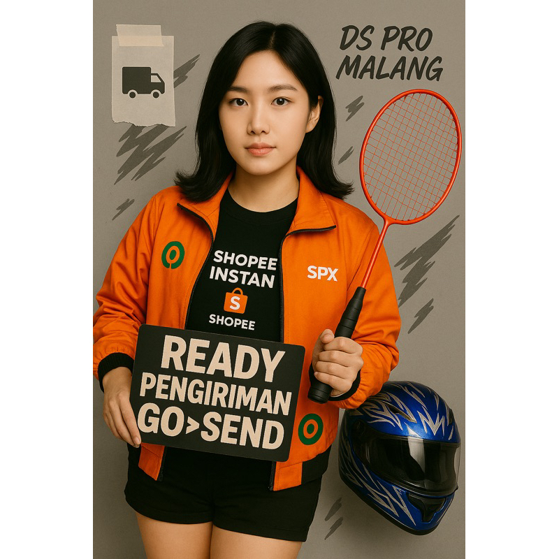 NEW PRODUCT BESTPROMO RAKET BADMINTON CARBON FLOW SERIES TARIKAN MESIN 25 LBS