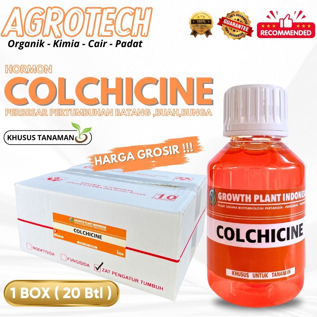 Hormon Colchicine 100ml Formula Khusus Ubah Tanaman Menjadi Raksasa Besar GROSIR