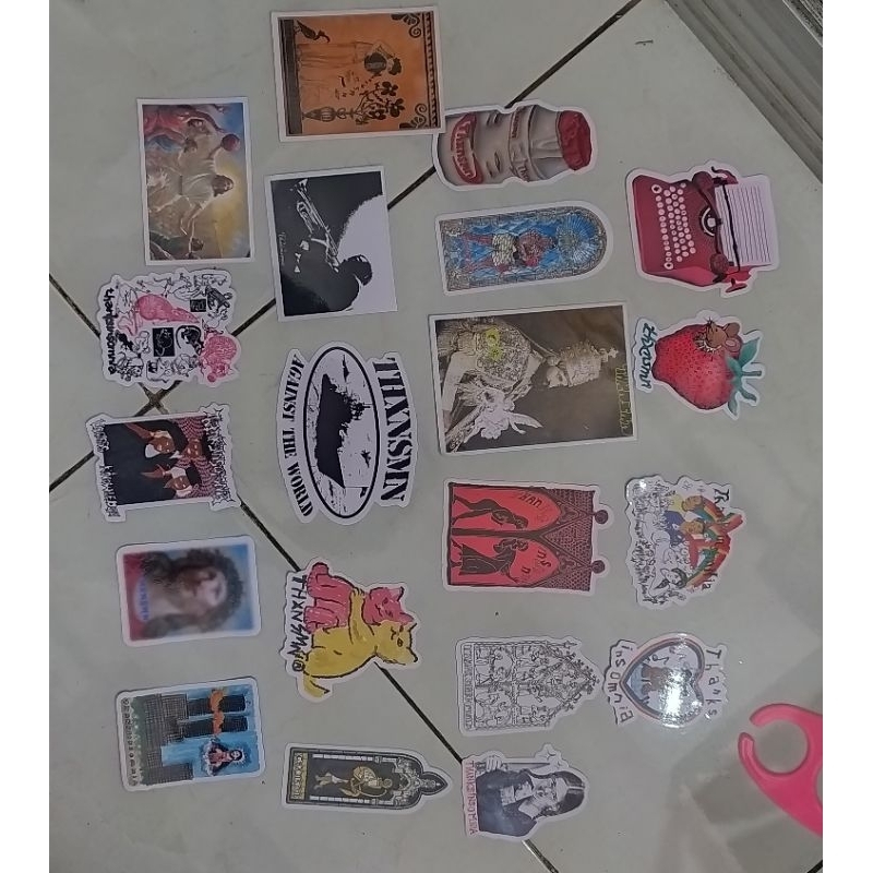 

sticker thanksinsomnia x crsl (stiker brand lokal) SEMUA ORIGINAL STORE