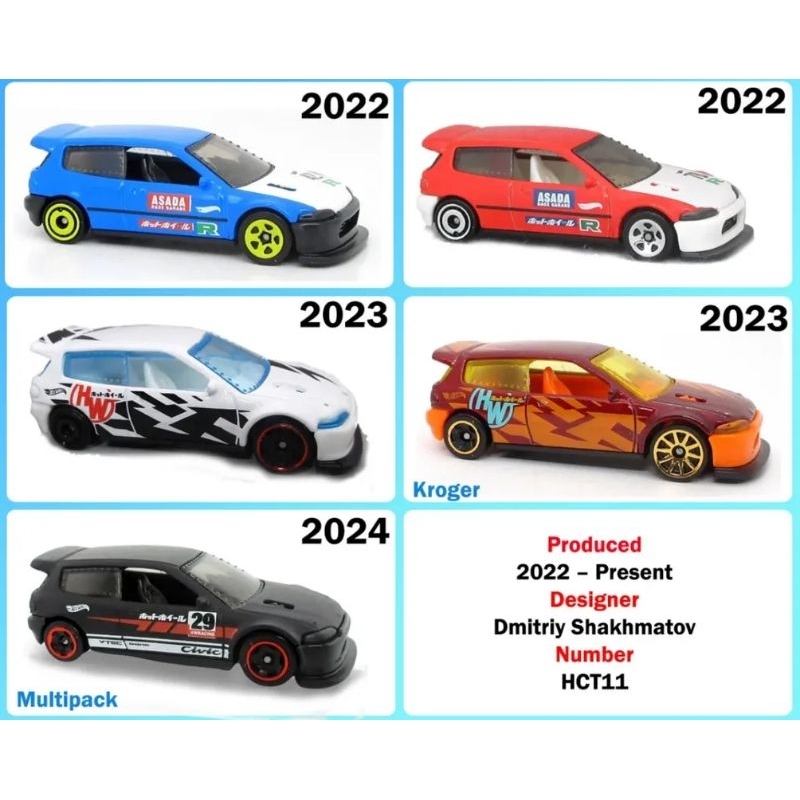 Hot Wheels HONDA CIVIC CUSTOM