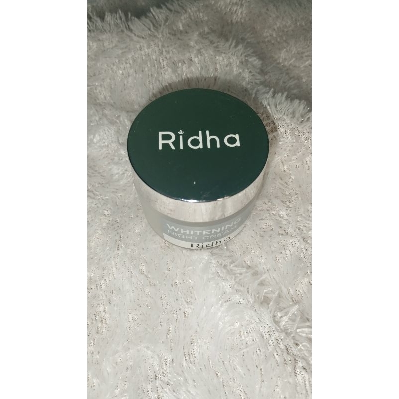 RIDHA WHITENING NIGHT CREAM