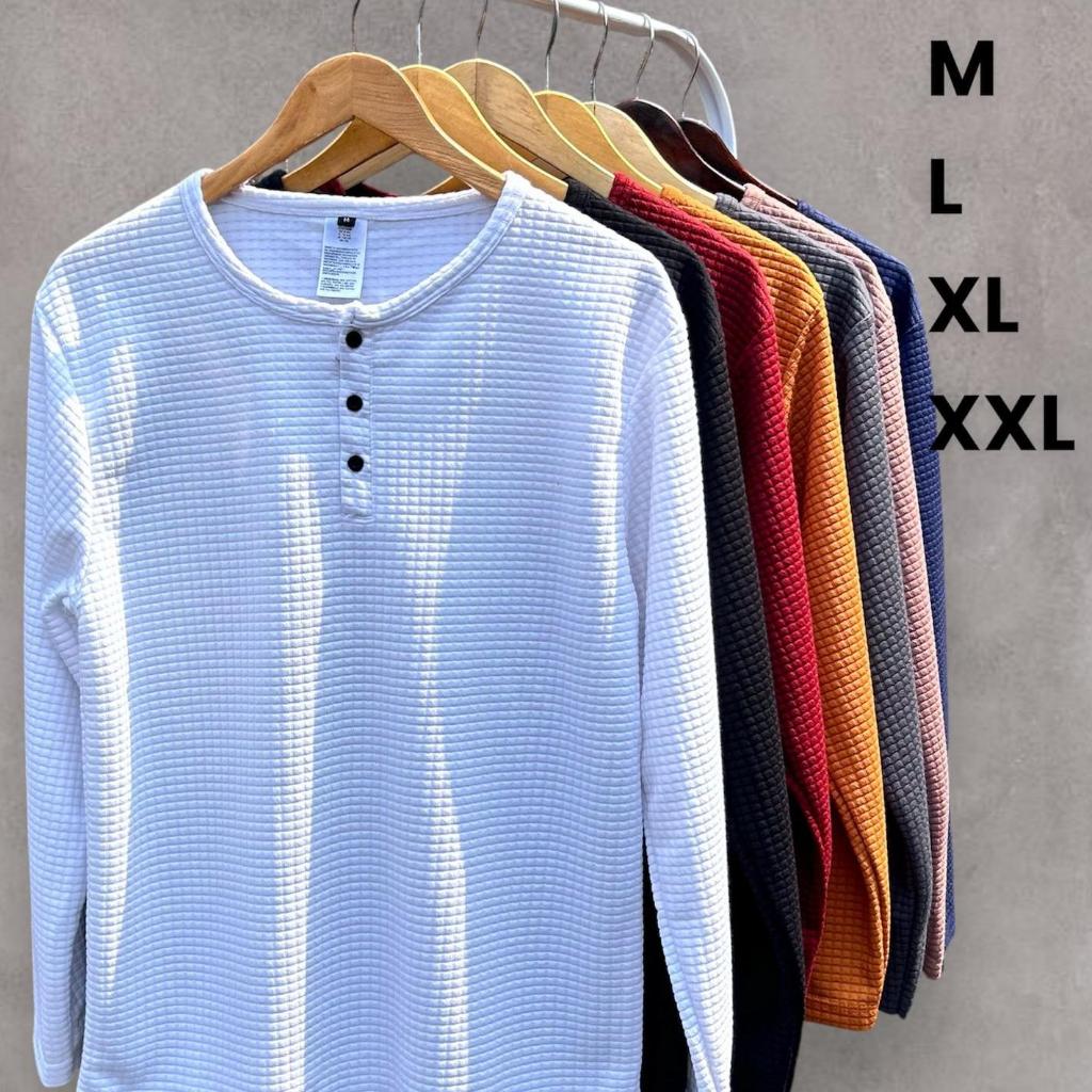 TAJUAJUO KAOS KANCING LENGAN PANJANG MODEL TERBARU - KAOS KANCING - KAOS KANCING LENGAN PANJANG