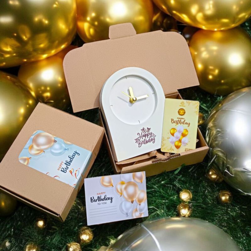 JAM AESTETHIC DAN EMAS KADO ULANG TAHUN | ULTAH | GIFT | HAMPERS | WISUDA |