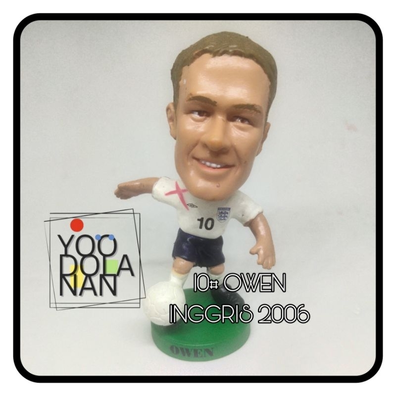 10# OWEN - INGGRIS 2006 FORWARD SPORTS CORINTHIAN FIGURE PEMAIN BOLA