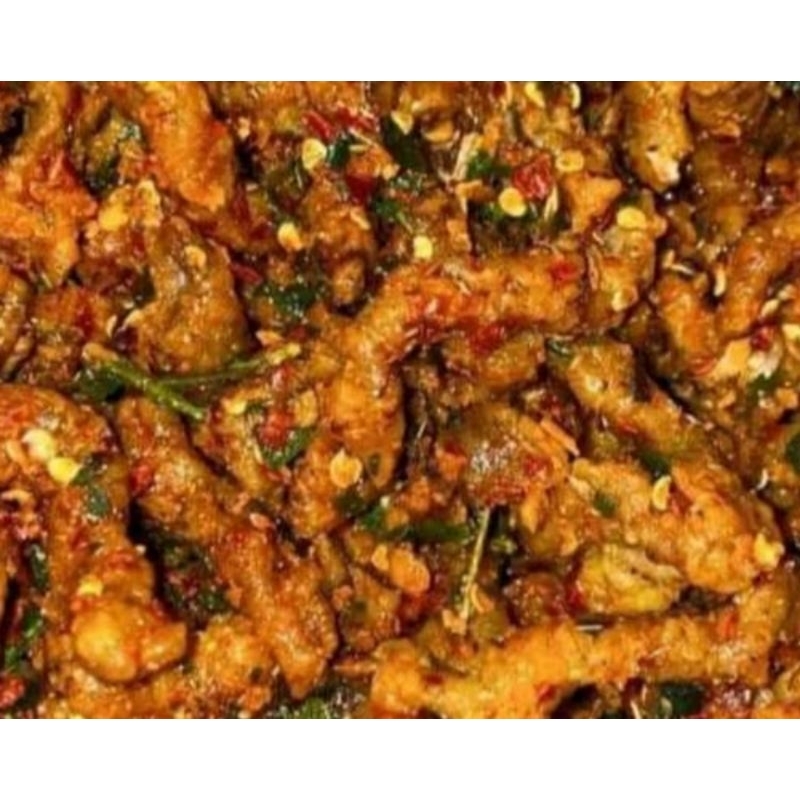 

keripik usus pedas daun jeruk crispy 500 gram