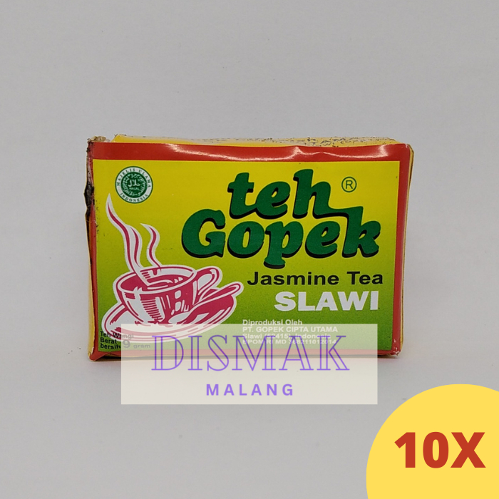 

Teh Gopek Super Premium 10 X 8 gram