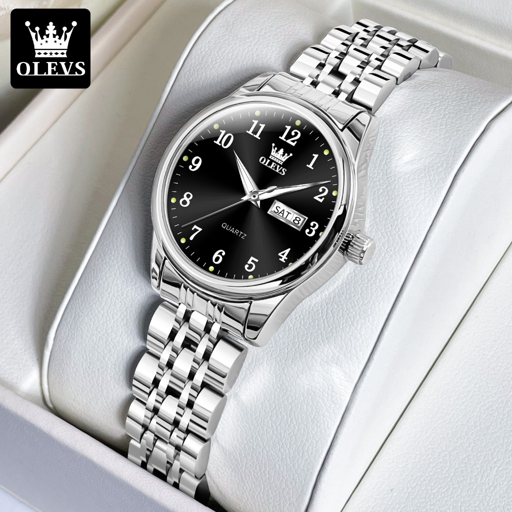 OLEVS Jam Tangan Cewek Elegan Fashion Terbaru Original Analog Anti Air Jam Tangan Anak Perempuan Cod