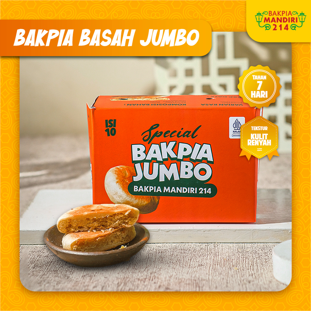 

SPECIAL BAKPIA JUMBO KHAS JOGJA ASLI PREMIUM