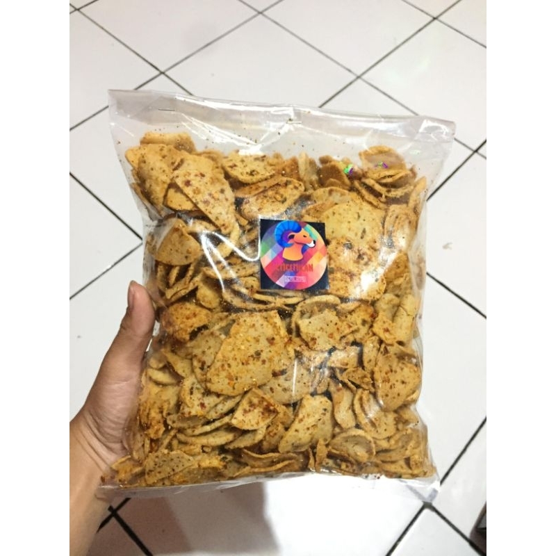 

Basreng Daun Jeruk Rasa Sedang 500Gr