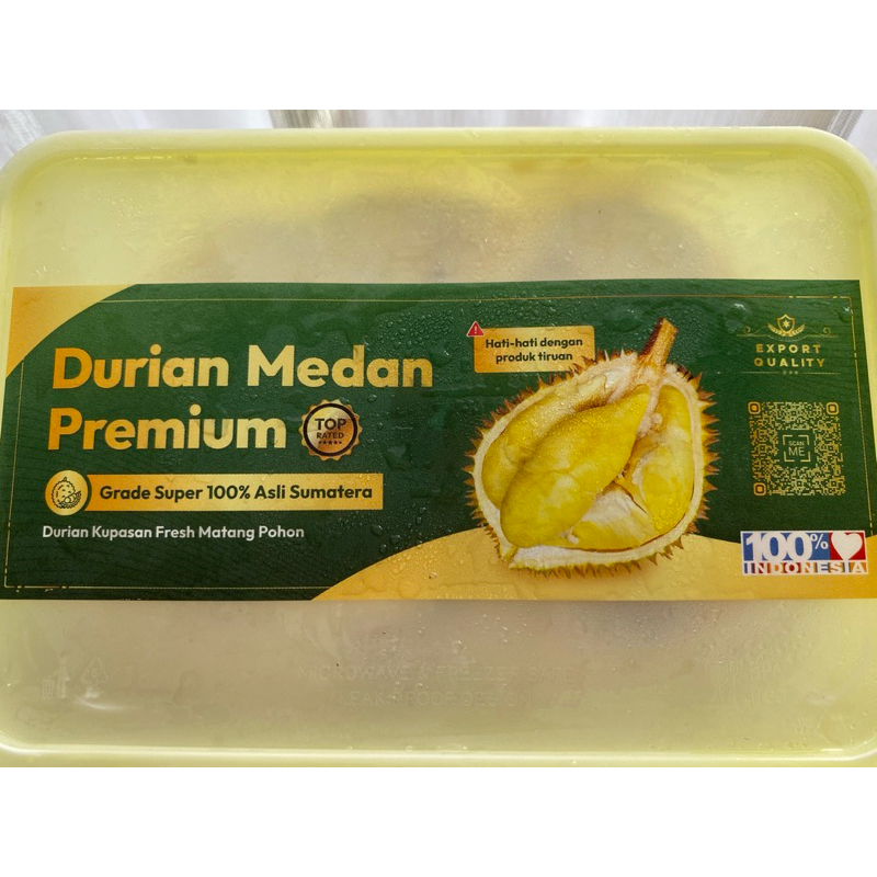 

Durian Medan Premium Frozen Box Kuning -/+500gr