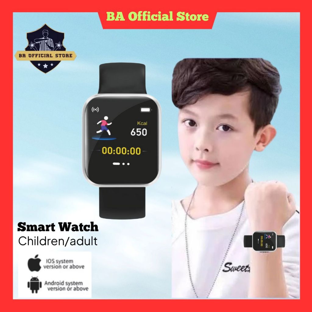 JAM TANGAN HP PINTAR SMARTWATCH ANAK LAKI LAKI ANAK PEREMPUAN TERBARU ANDROID ANTI AIR