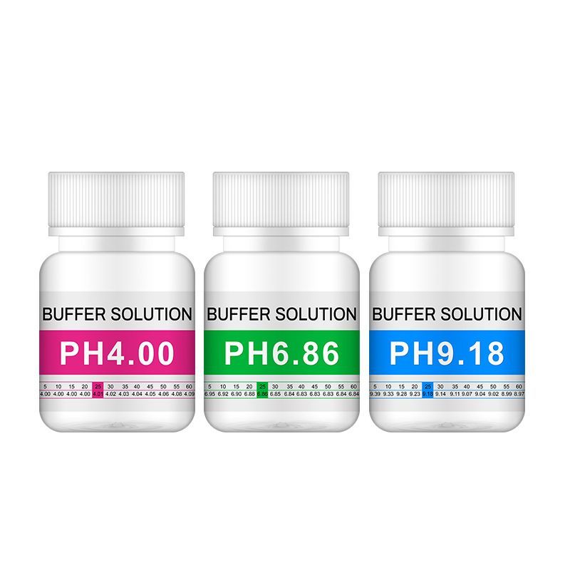 50ML PH Solution PH4/6.86/9.18 Larutan Uji PH Pena PH Meter Standar