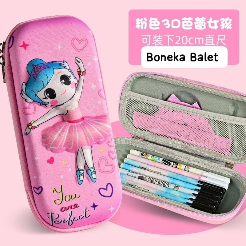 

Tempat pensil new karakter anak 3D timbul