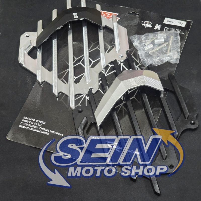 Tutup Radiator Cover Radiator Vario 125 150 New Old Keyless Non Keyless