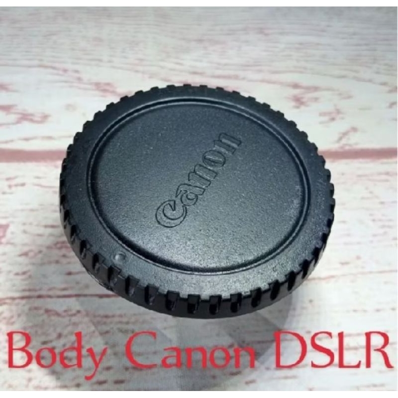 tutup kamera canon dslr body kamera canon front body cap canon bodycap kamera canon