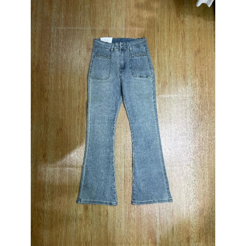 celana cutbray jeans MISS LORA kode 1654 *xl