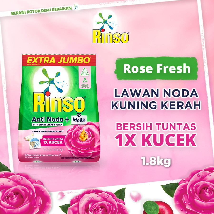 RINSO MOLTO DETERGEN BUBUK 1.8KG