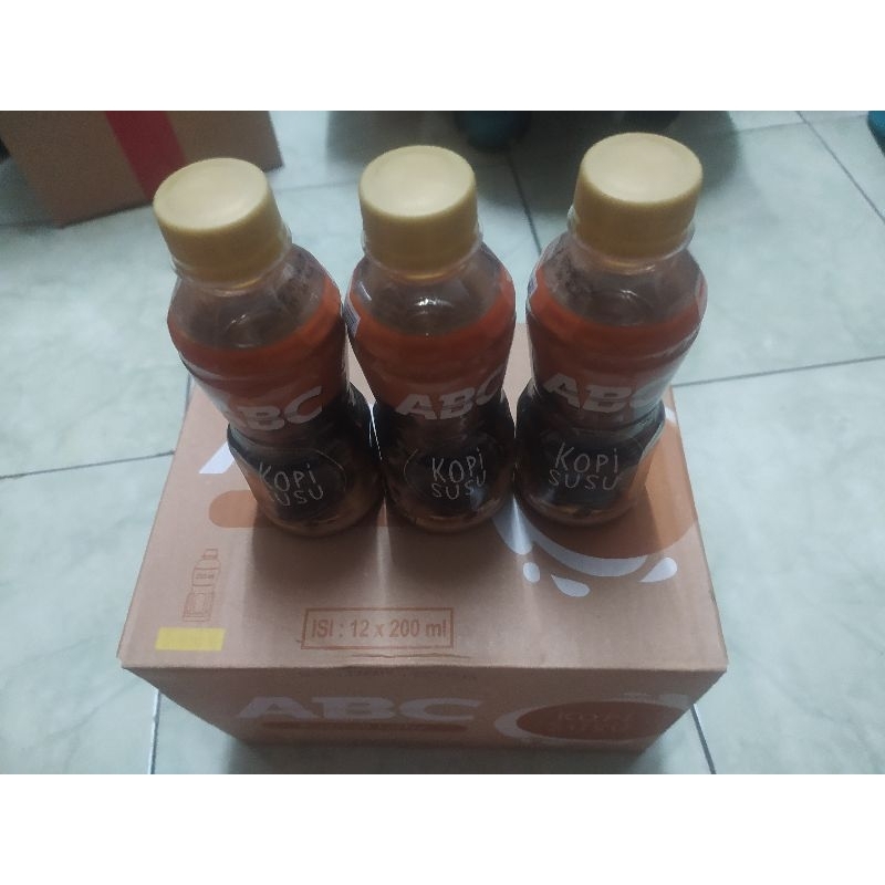 

ABC RTD/Kopi ABC Susu Botol ( 1 Dus isi 12 btl )