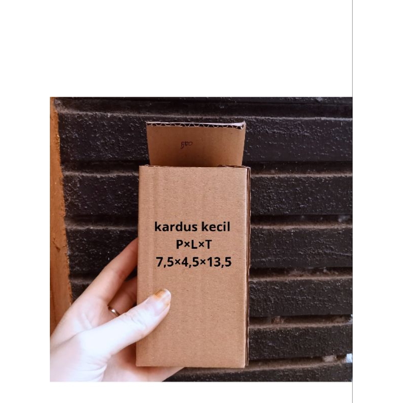 

kardus packing 7,5×4,5×13,5 kardus packing baru