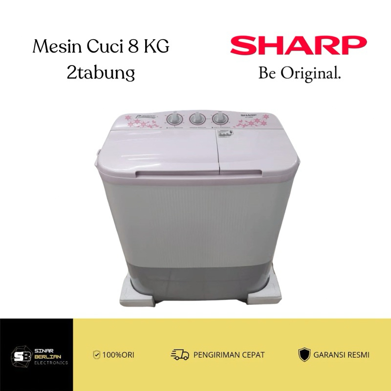 Mesin Cuci Sharp 80MW-90MW 2tabung