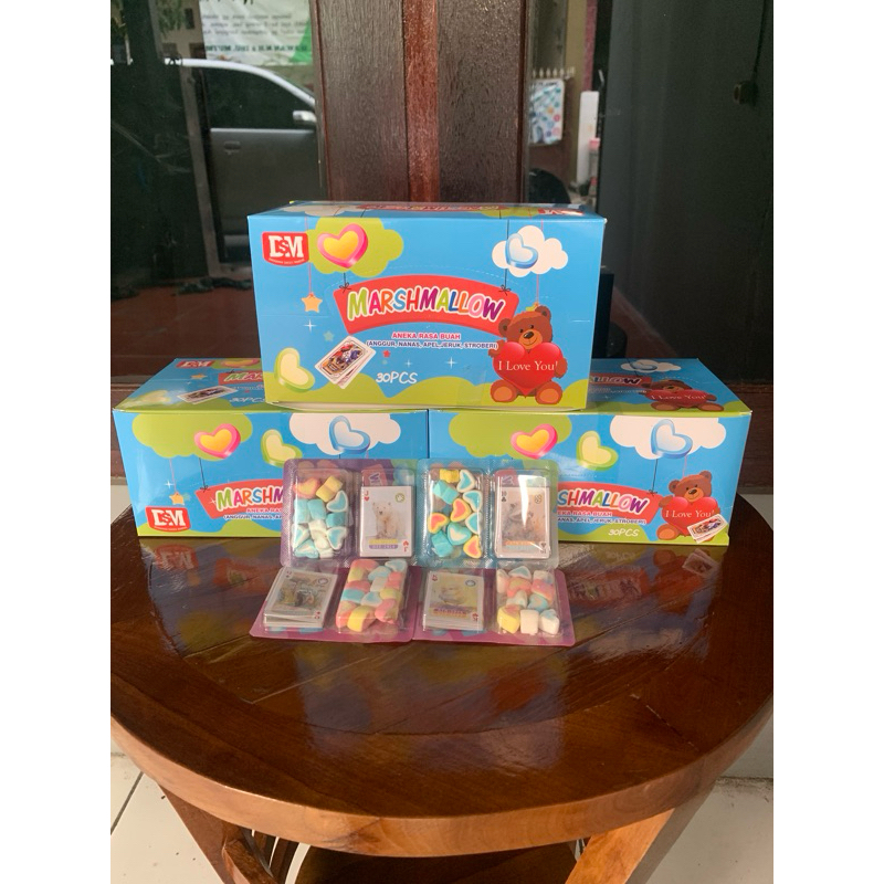 

DSM Marshmallow Kartu Aneka Rasa isi 30pcs