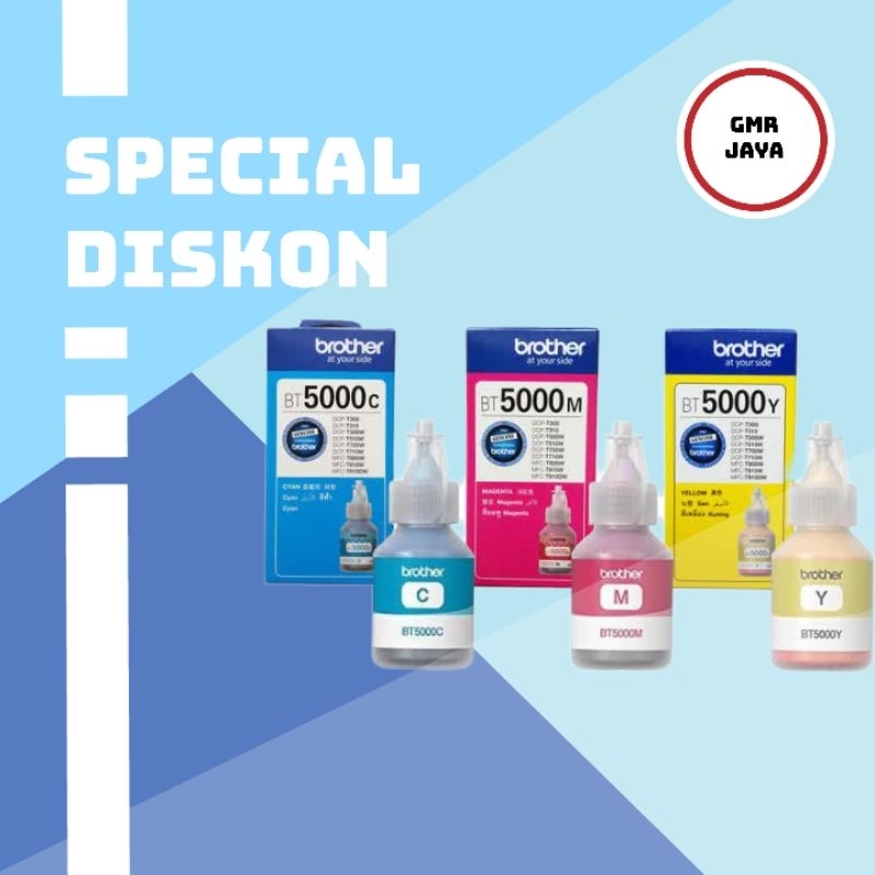 Tinta brother bt5000 original / Tinta printer brother dcp t420w