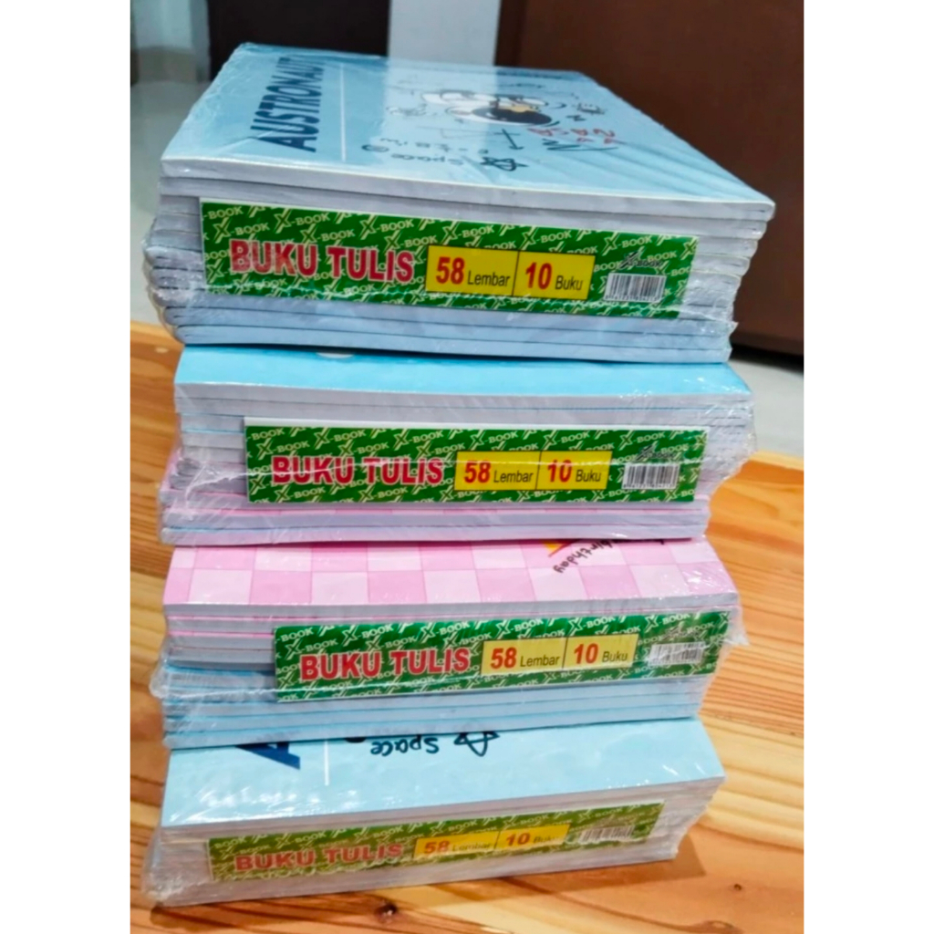 

Buku Tulis XBook 58 Lembar x 10 Buku RB9