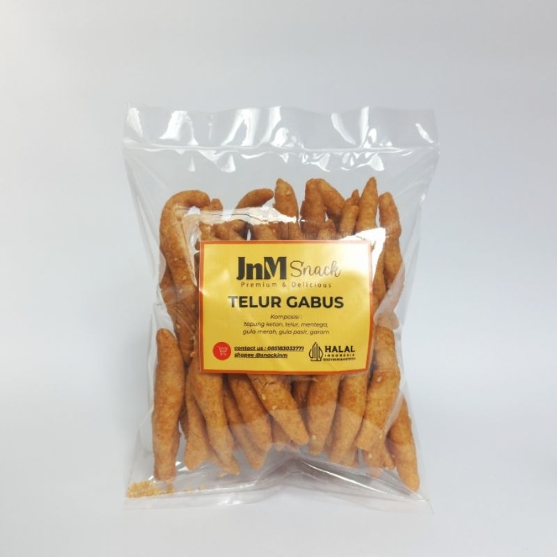

TELUR GABUS Manis Wijen Premium - Jnm Snack - cemilan fresh premium manis gula aren dengan wijen & tepung ketan asli 100% HALAL